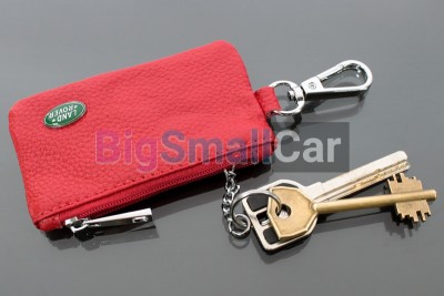 Чехол Для Ключей Land Rover Универсальный, Кожаный С Металическим Значком, Красный bgt1082 - купить Твердилово