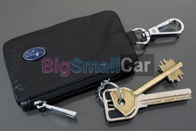 Чехол Для Ключей Subaru Универсальный, Кожаный С Металическим Значком, Черный bgt1085 - купить Твердилово