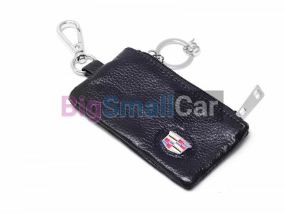 Чехол Для Ключей Cadillac Универсальный, Кожаный, С Металлическим Значком, Черный bgt1091 - купить Твердилово